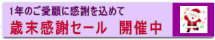 歳末感謝セール 開催中